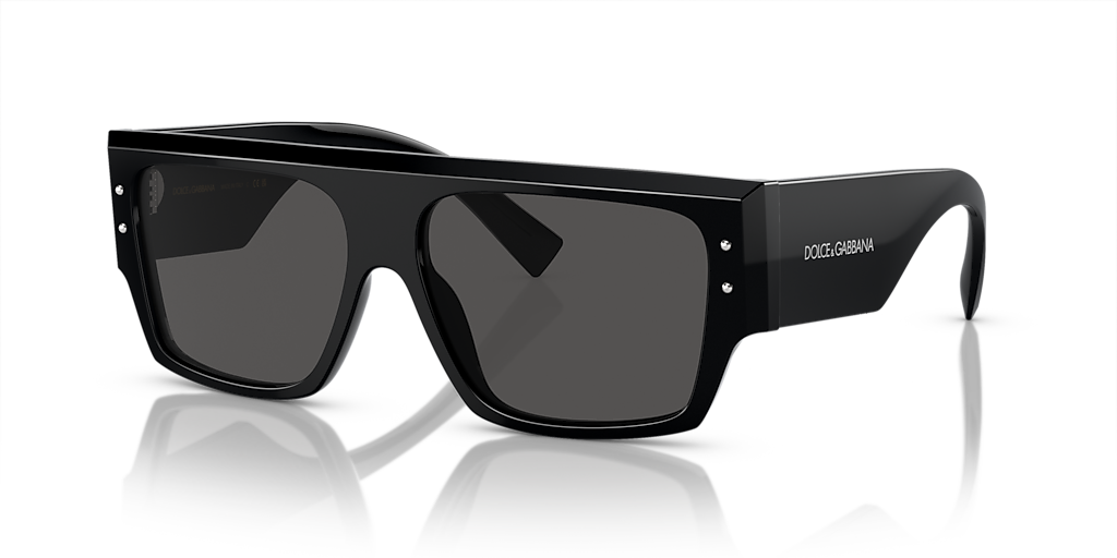 Dolce&Gabbana DG4459 M (56 - 14) with Grey lenses and Black frame