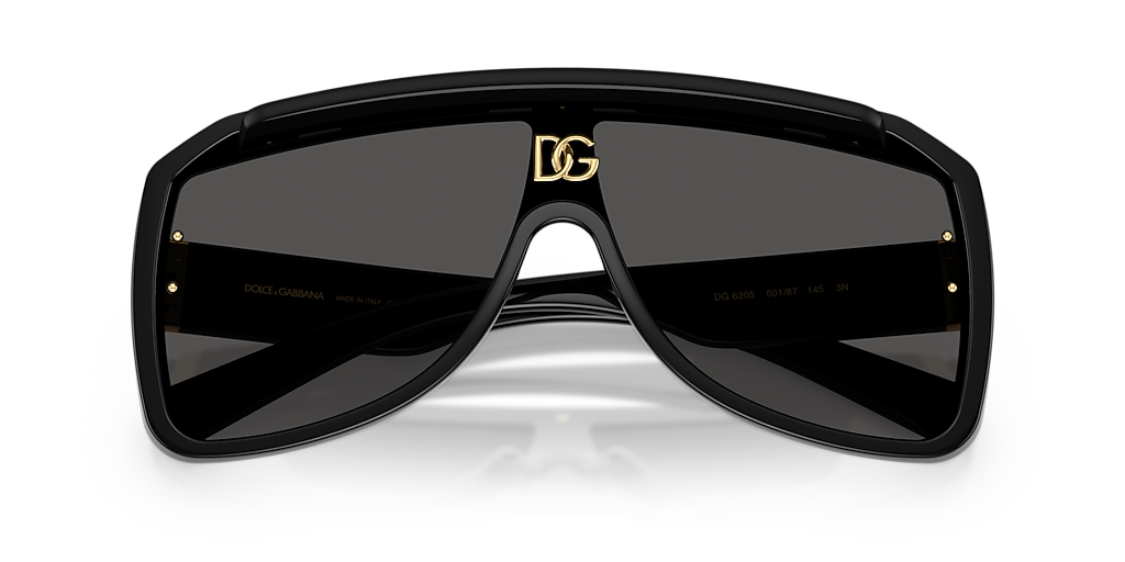 Dolce&Gabbana DG6205 XXL (0 - 137) with Grey lenses and Black
