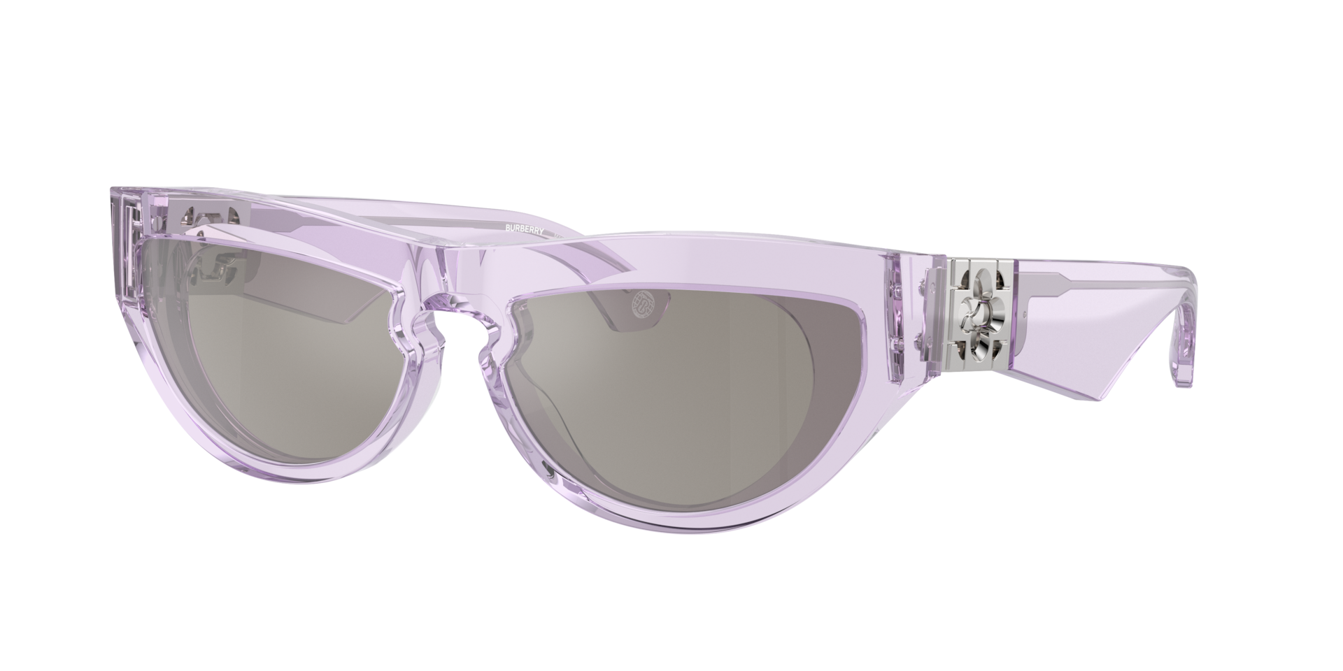 Burberry Women's Light/Grey/Silver 58Mm Sunglasses - Image 2