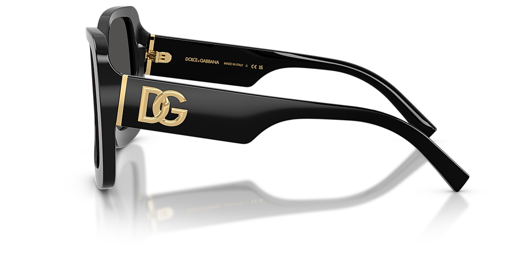 Dolce&Gabbana DG4513 L (55 - 21) with Grey lenses and Black frame