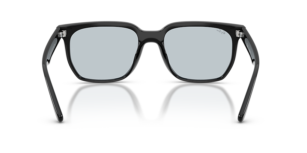 Ray-Ban RB4466D XL (0 - 147) with Blue lenses and Black frame
