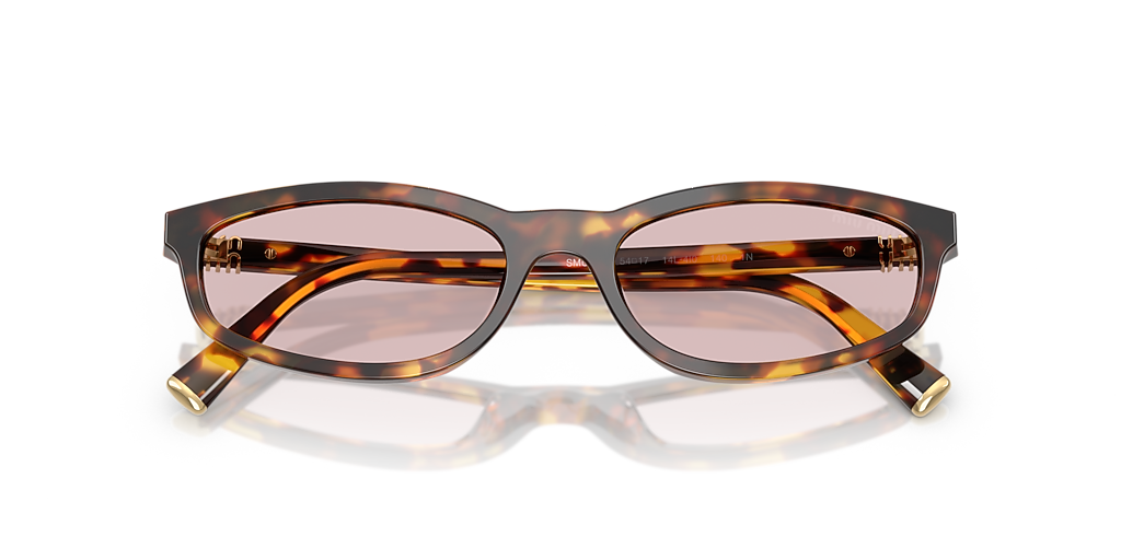 Miu Miu MU A06S S (54 - 17) with Pink lenses and Tortoise frame