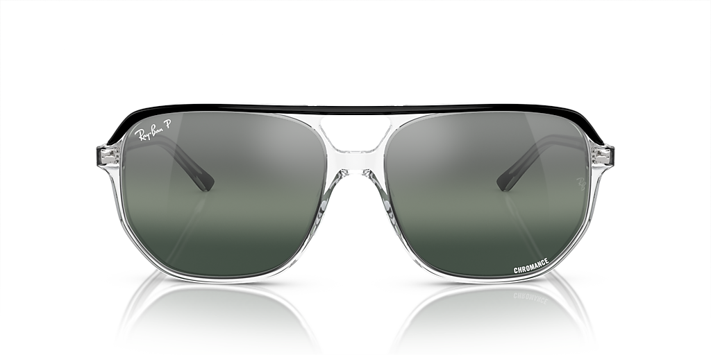 Ray-Ban Bill One XL (60 - 16) with Blue lenses and Black frame