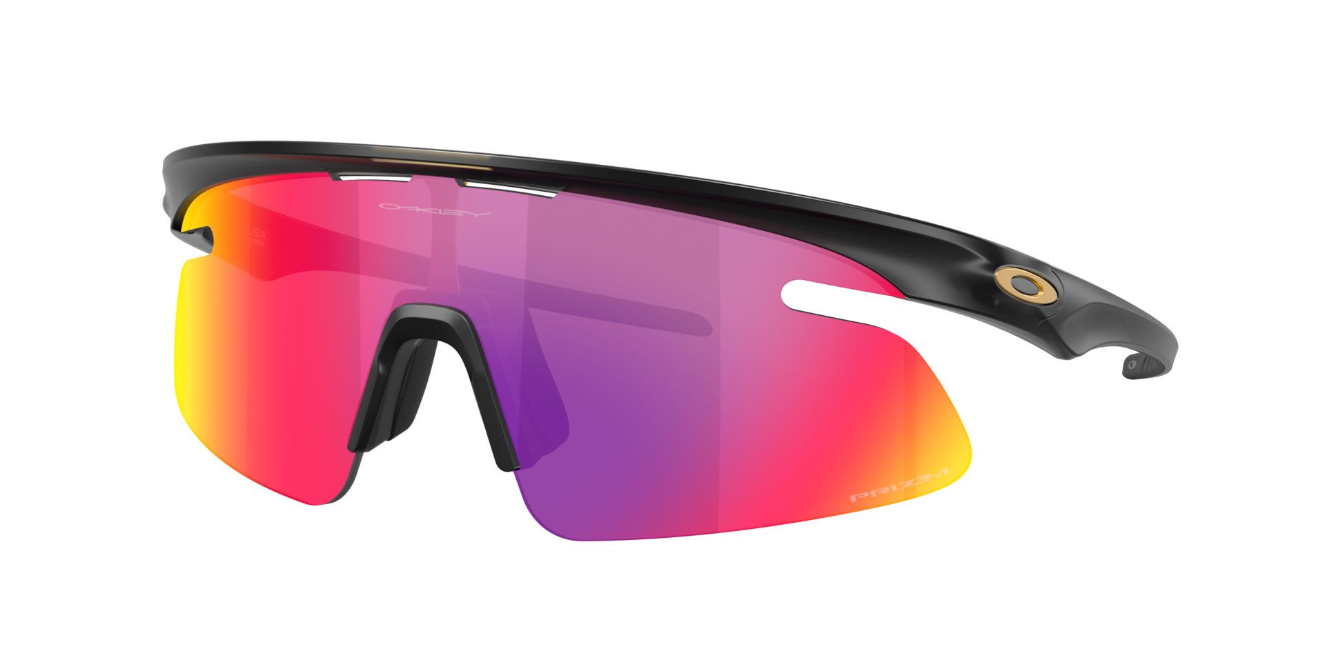 Oakley Unisex Sunglass RSLV Lite - Couleur du Monture: Encre de chine noire, Couleur de Lentille: Prizm Road