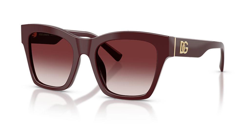 Dolce&Gabbana DG4512 L (53 - 20) with Brown lenses and Red frame