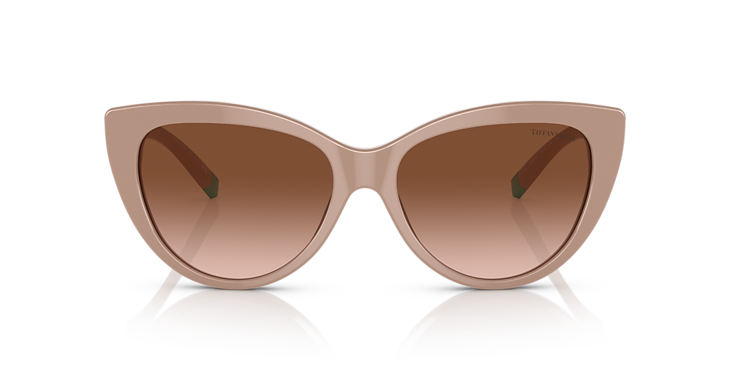 Tiffany & Co. TF4196 M (56 - 16) with Brown lenses and Beige frame