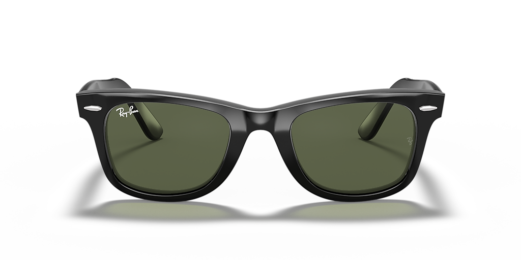 Ray-Ban Original Wayfarer Classic L (52 - 22) with Green lenses