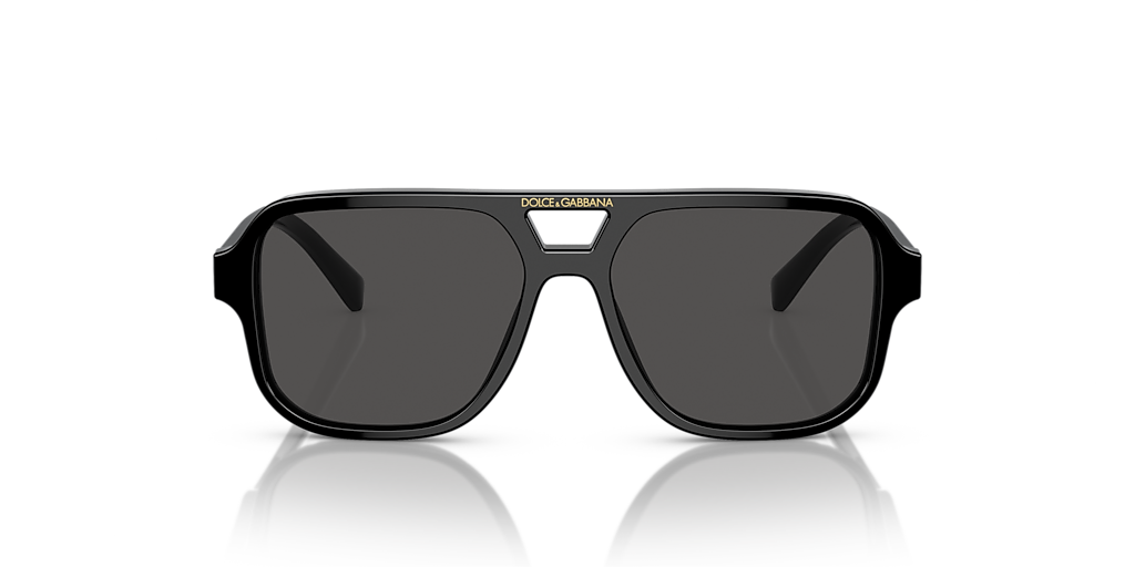 Dolce&Gabbana DX4003 Kids M (50 - 14) with Grey lenses and Black