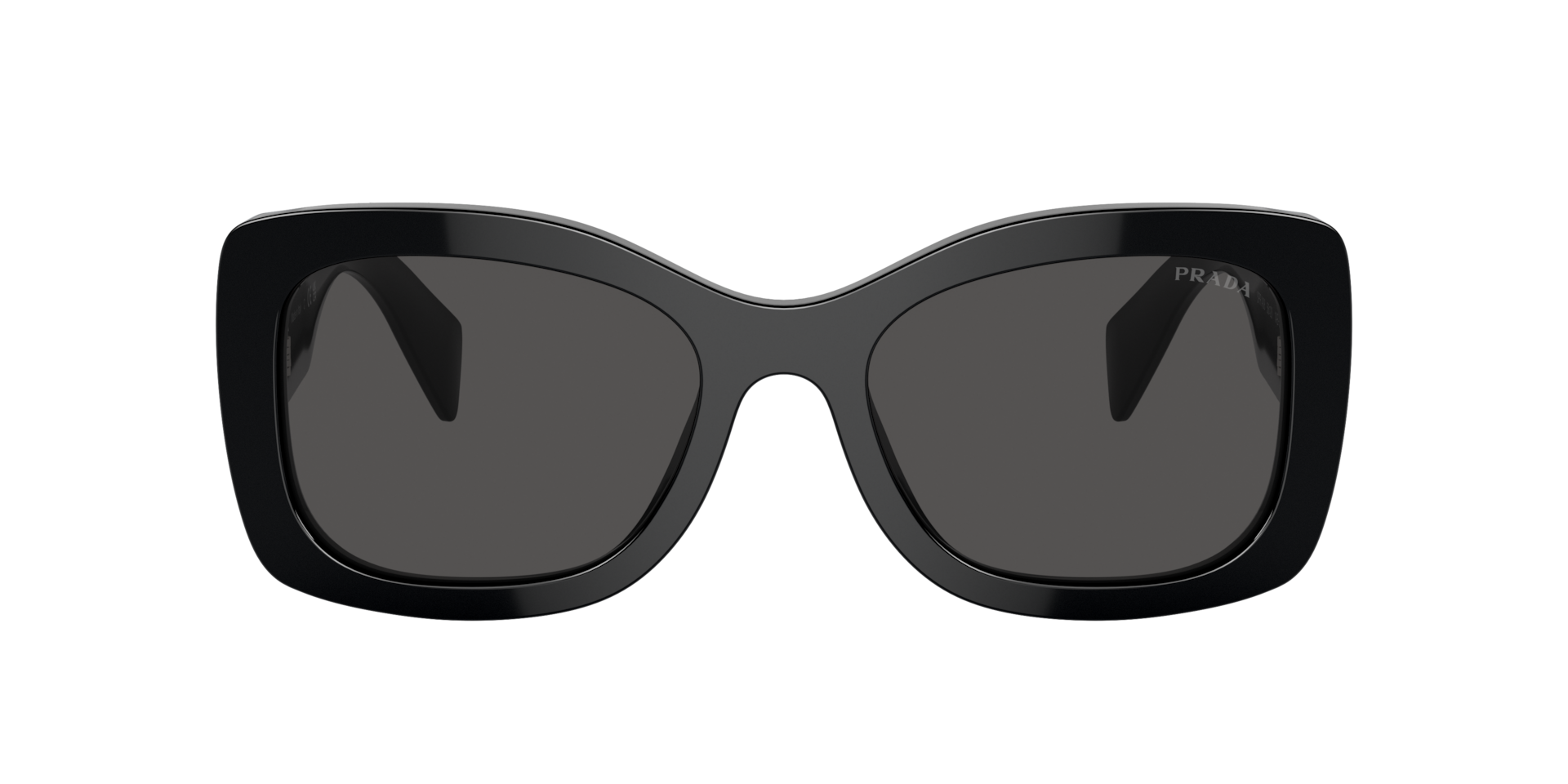 Prada PR A08S M (56 - 20) with Grey lenses and Black frame