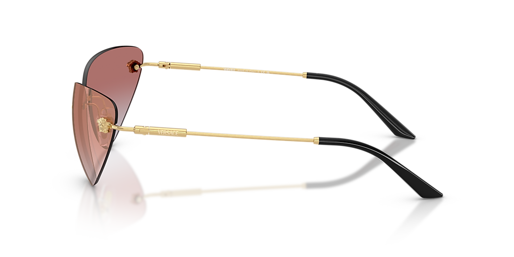 Versace VE2281 XXL (64 - 13) with Pink lenses and Gold frame