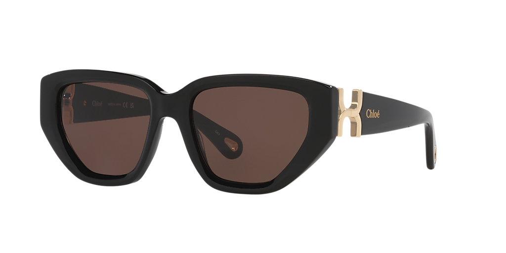 Chloé CH0235S M (55 - 18) with Brown lenses and Black frame