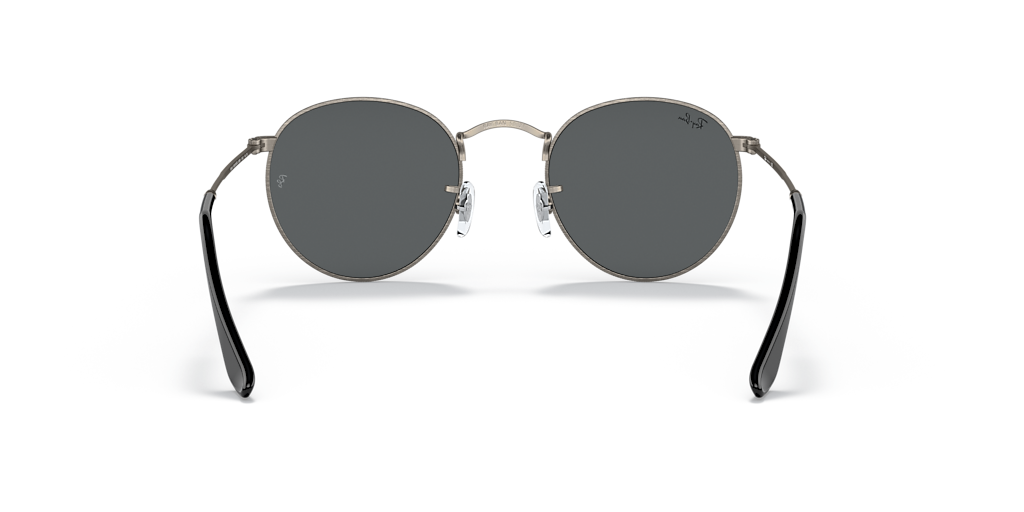 Ray-Ban Round Metal Antiqued S (50 - 21) with Grey lenses and Grey