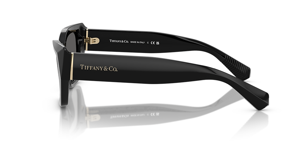 Tiffany & Co. TF4230 S (54 - 17) with Grey lenses and Black frame