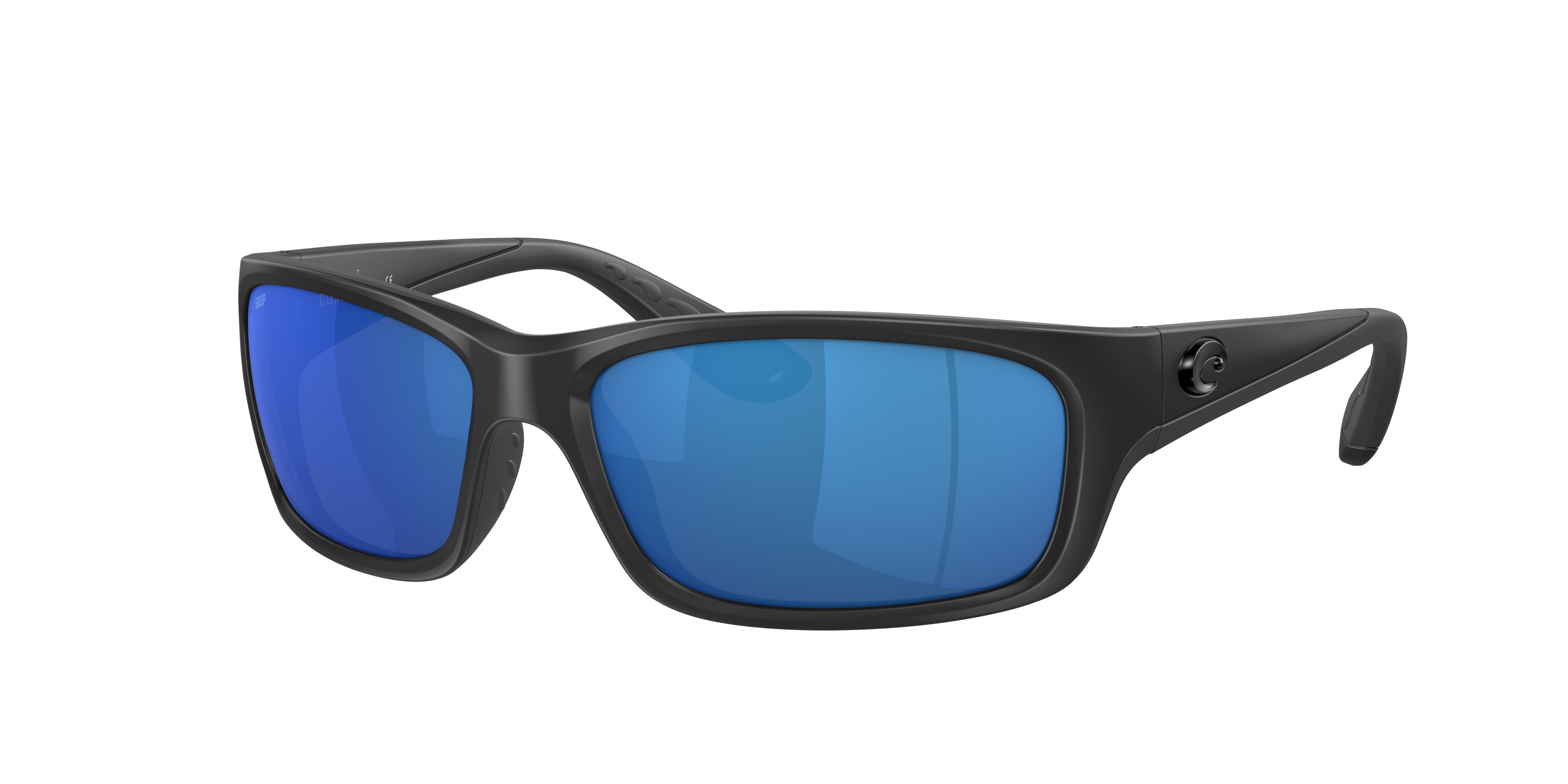 Costa Man Sunglass Jose -  Frame color: Blackout, Lens color: Blue Mirror