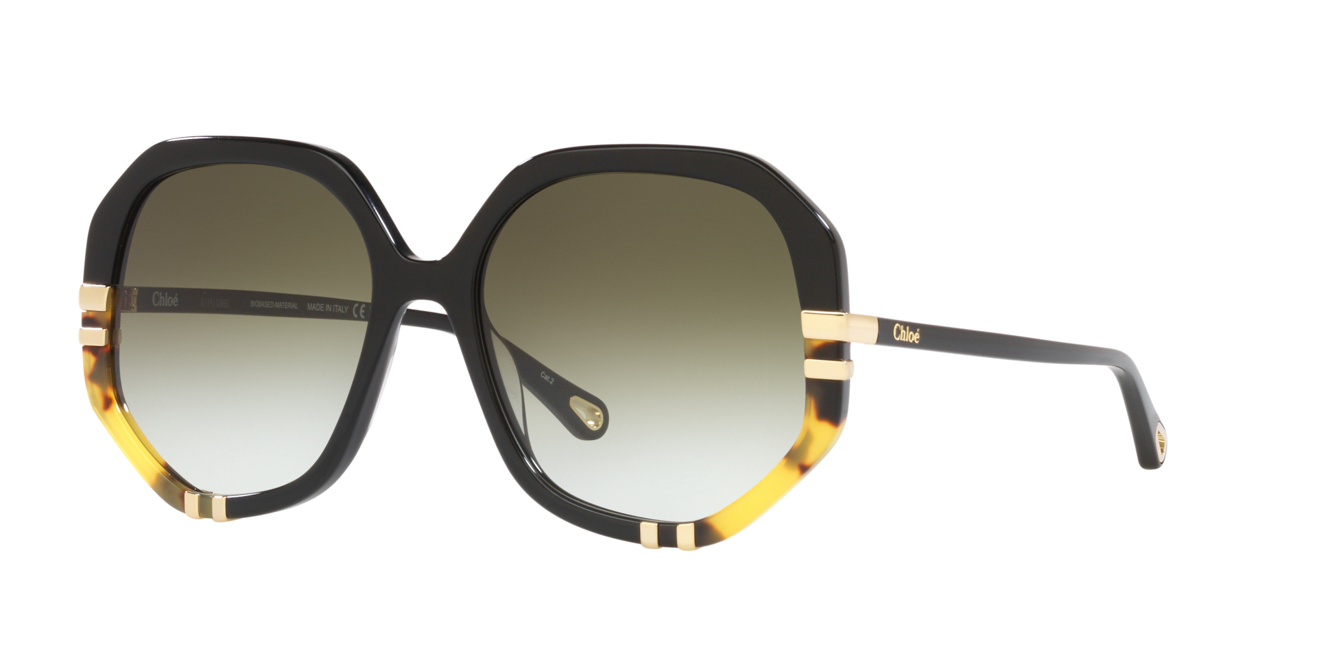 Chloé CH0105S XL (58 - 18) with Grey lenses and Black frame