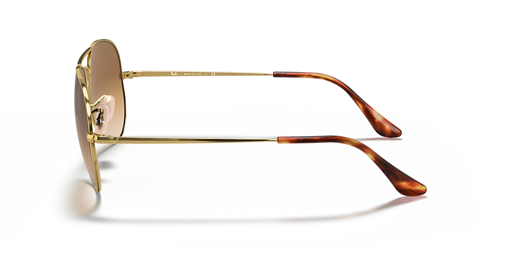 Ray-Ban Aviator Metal II L (58 - 14) with Brown lenses and Gold