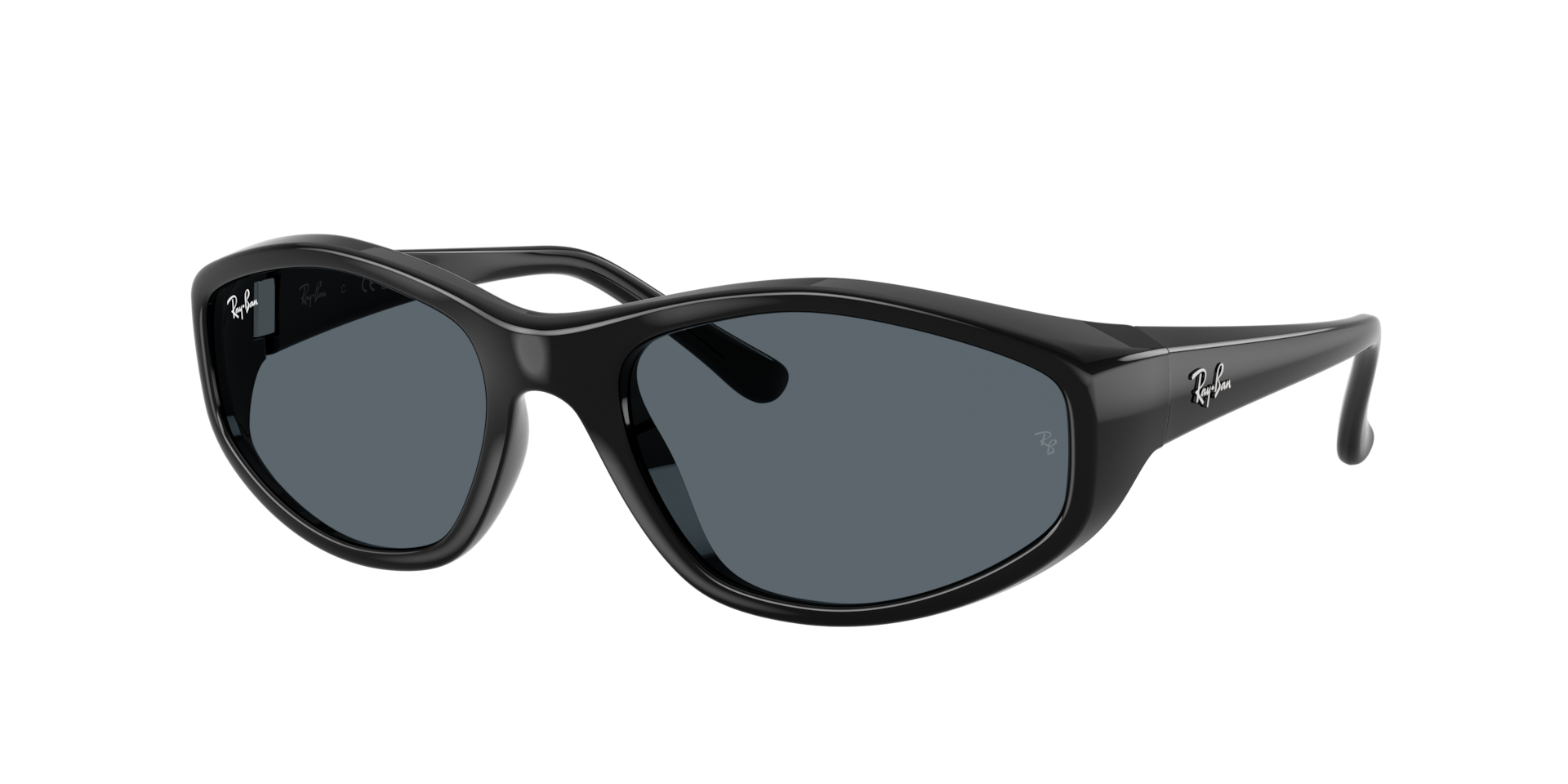 Ray-Ban Unisex Sunglass RB2228 -  Framekleur: Zwart, Lenskleur: Blauw