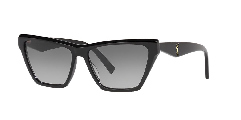 Saint Laurent SL M103 XL (59 - 15) with Black lenses and Black