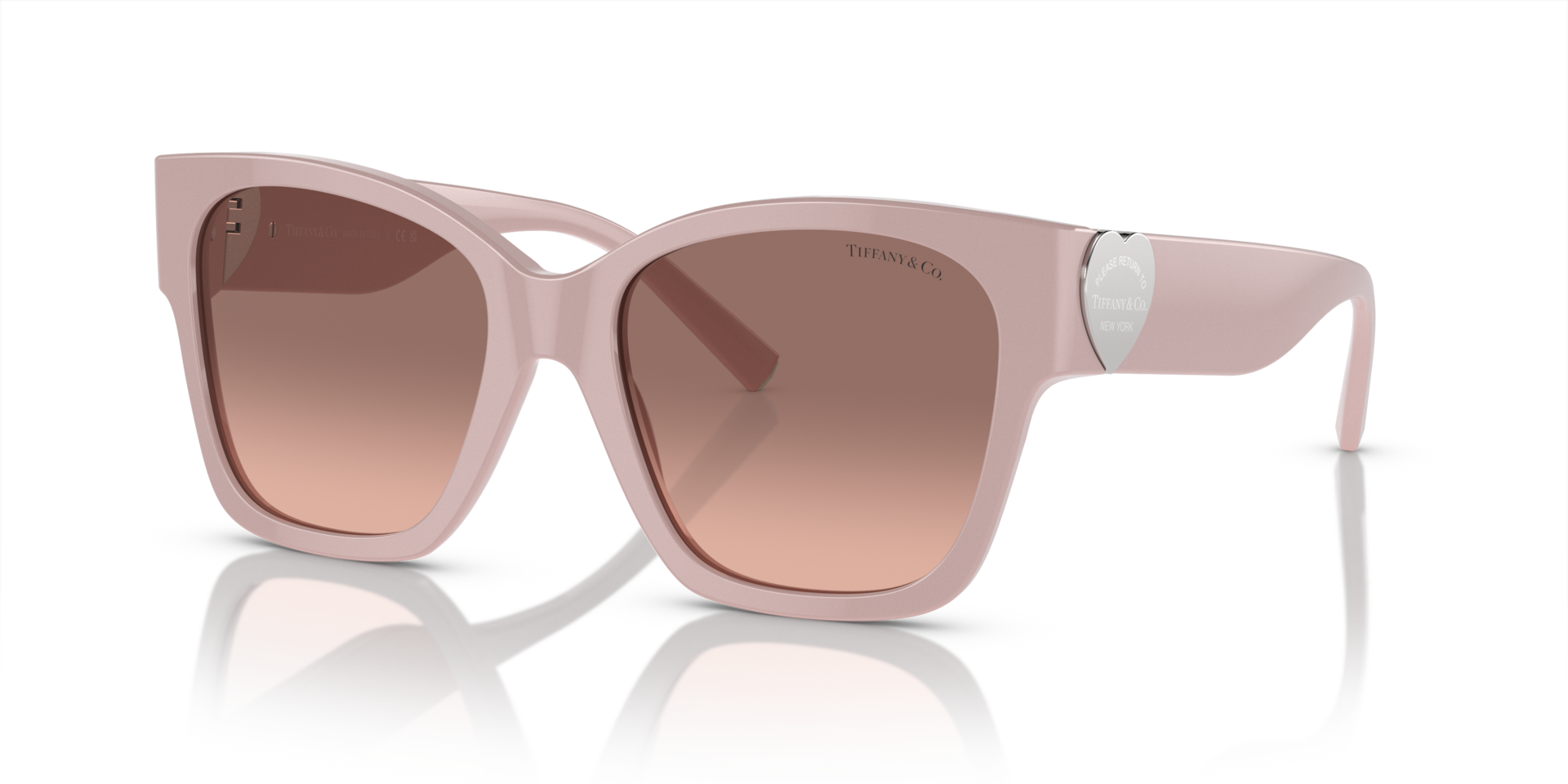 Tiffany & Co. TF4216 XL (54 - 18) with Pink lenses and Pink frame