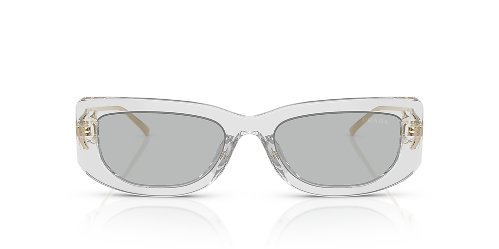 Prada PR 14YS L (53 - 19) with Grey lenses and Grey frame
