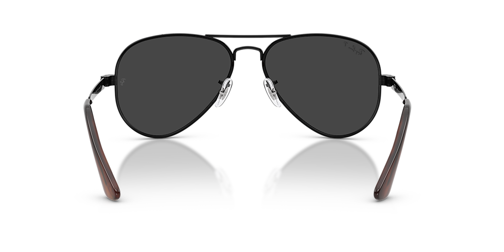 Ray-Ban Aviator Max XL (58 - 16) with Black lenses and Black frame