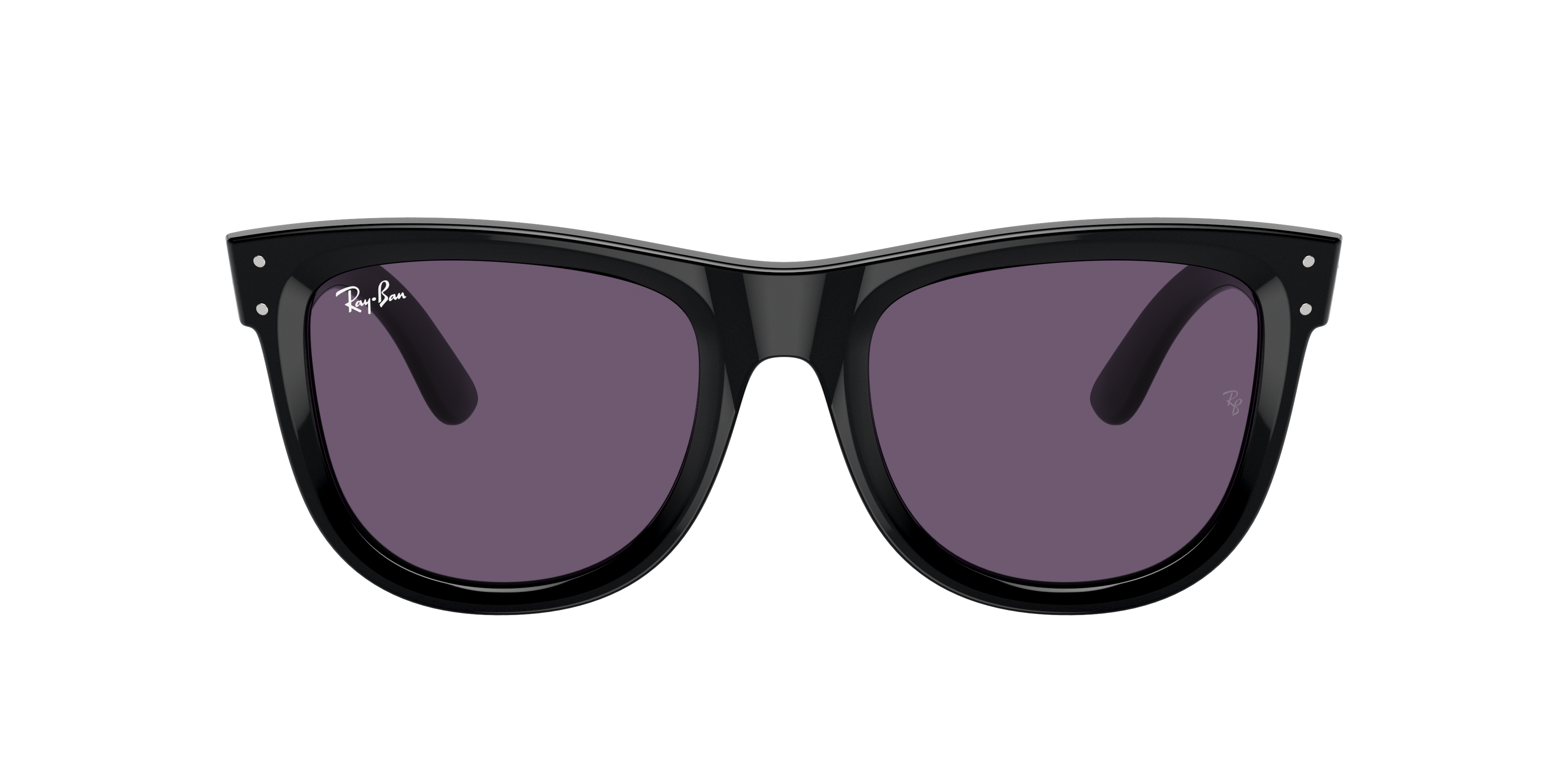 Ray-Ban Wayfarer Reverse S (50 - 22) with Violet lenses and Black
