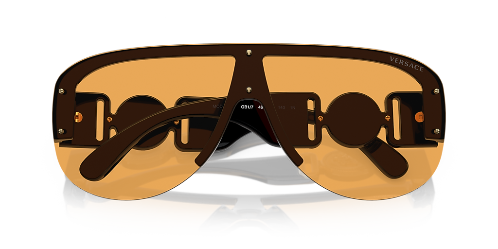 Versace VE4391 XL (0 - 148) with Orange lenses and Black frame