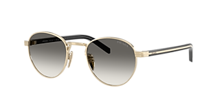 Prada PR 27ZS L (54 - 21) with Green lenses and Brown frame