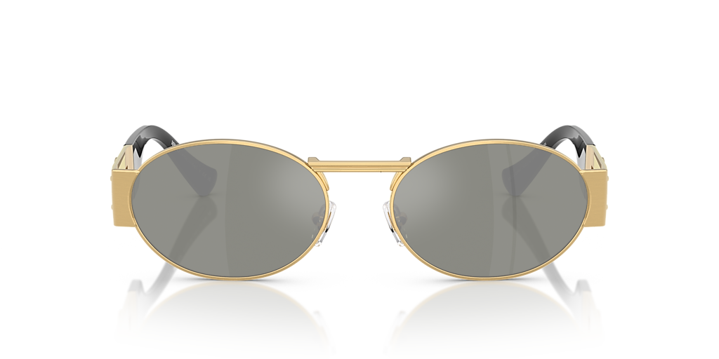 Versace VE2264 L (56 - 18) with Green lenses and Gold frame
