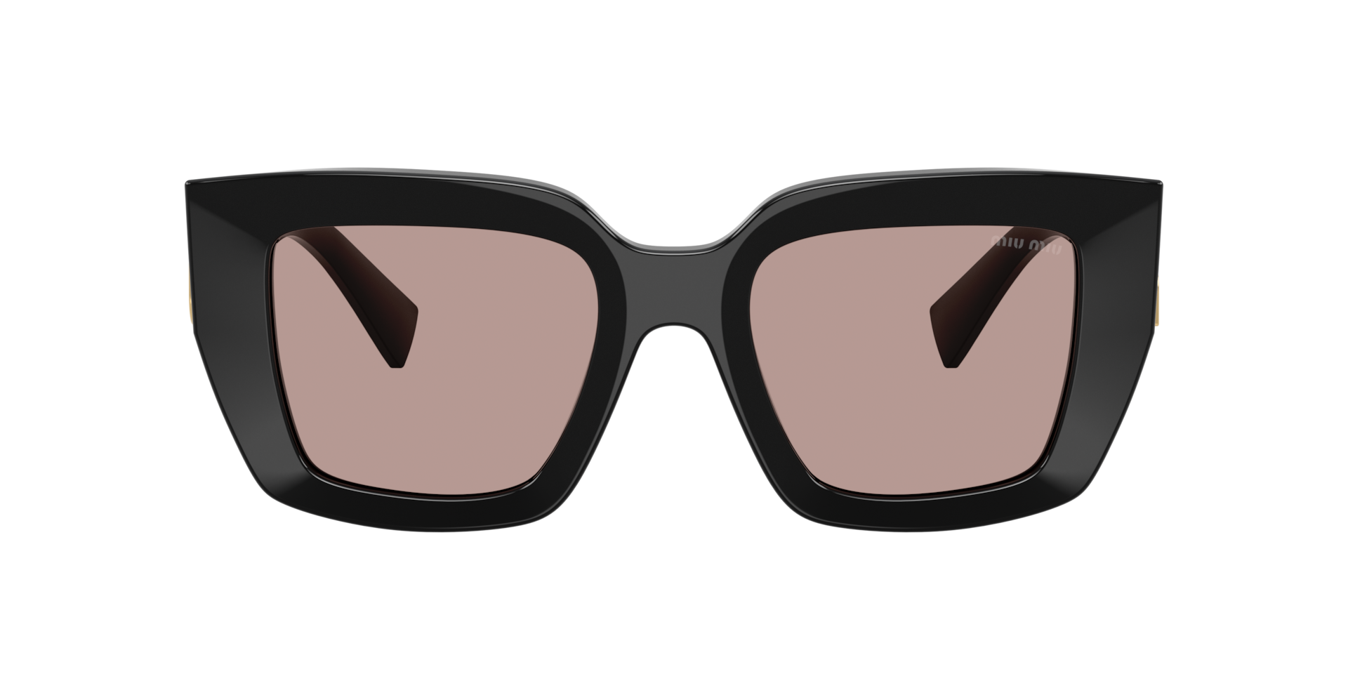 Miu Miu MU B05S XL (51 - 21) with Violet lenses and Black frame