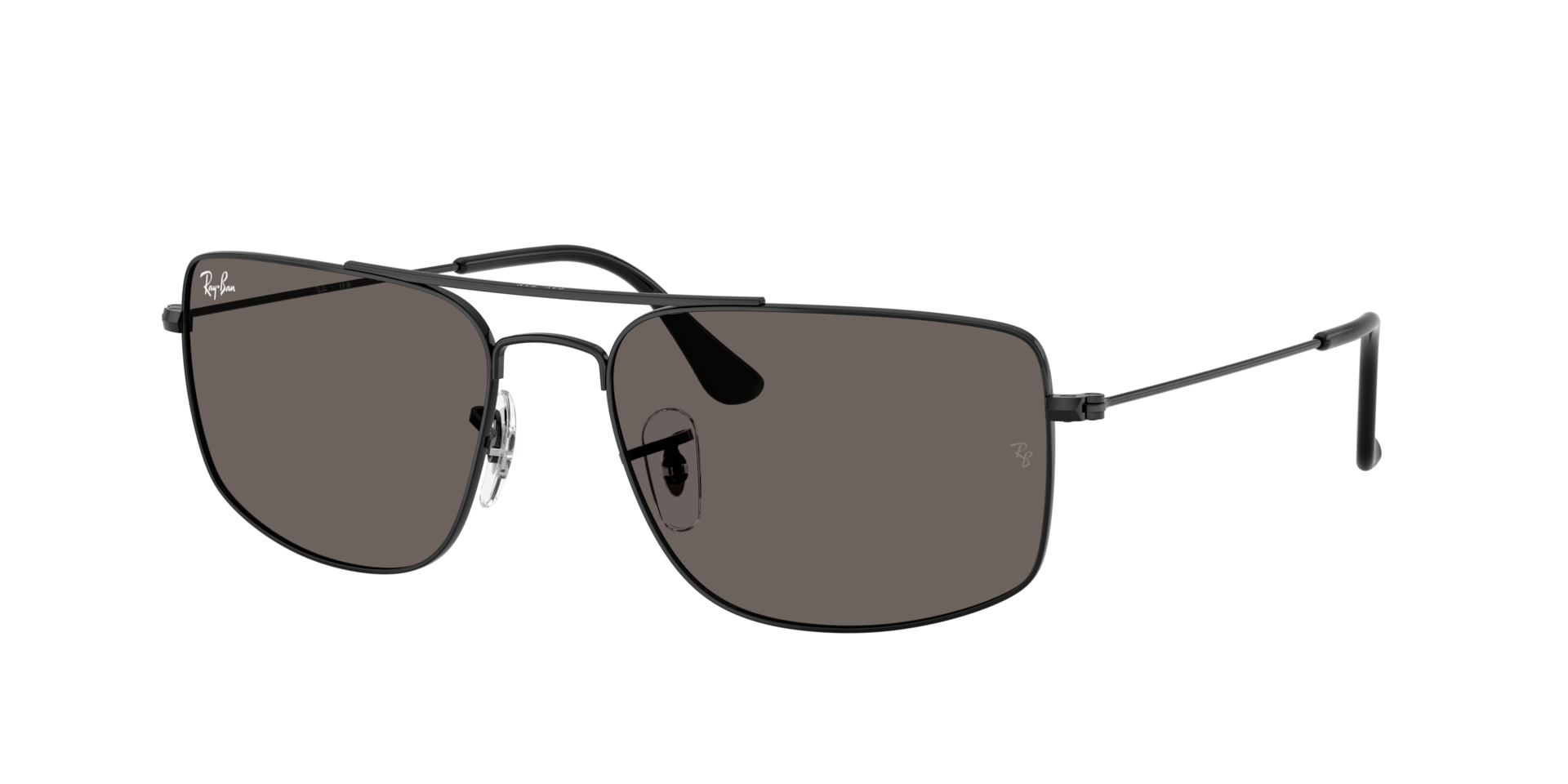 Ray-Ban Unisex Sunglass Explorer III - Couleur du Monture: Noir, Couleur de Lentille: Gris foncé