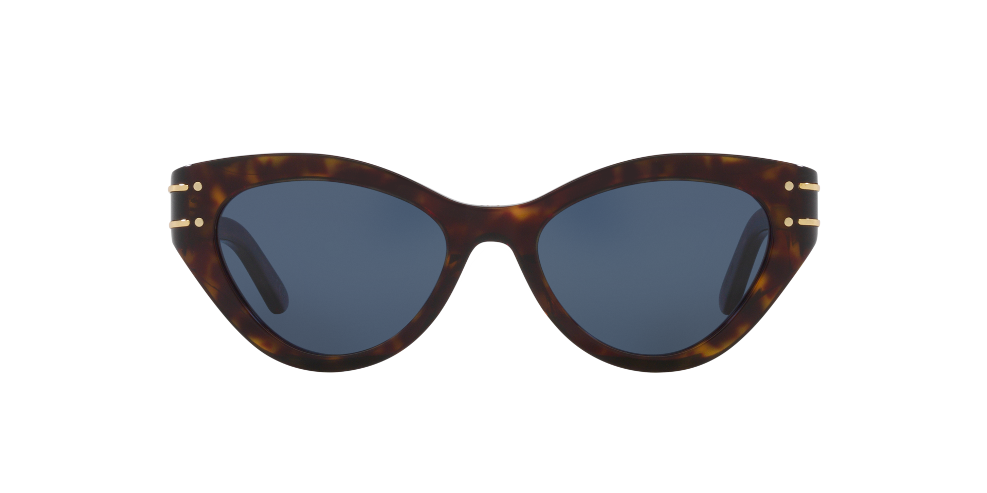 DIOR DiorSignature B7I XS (52 - 18) with Blue lenses and Tortoise