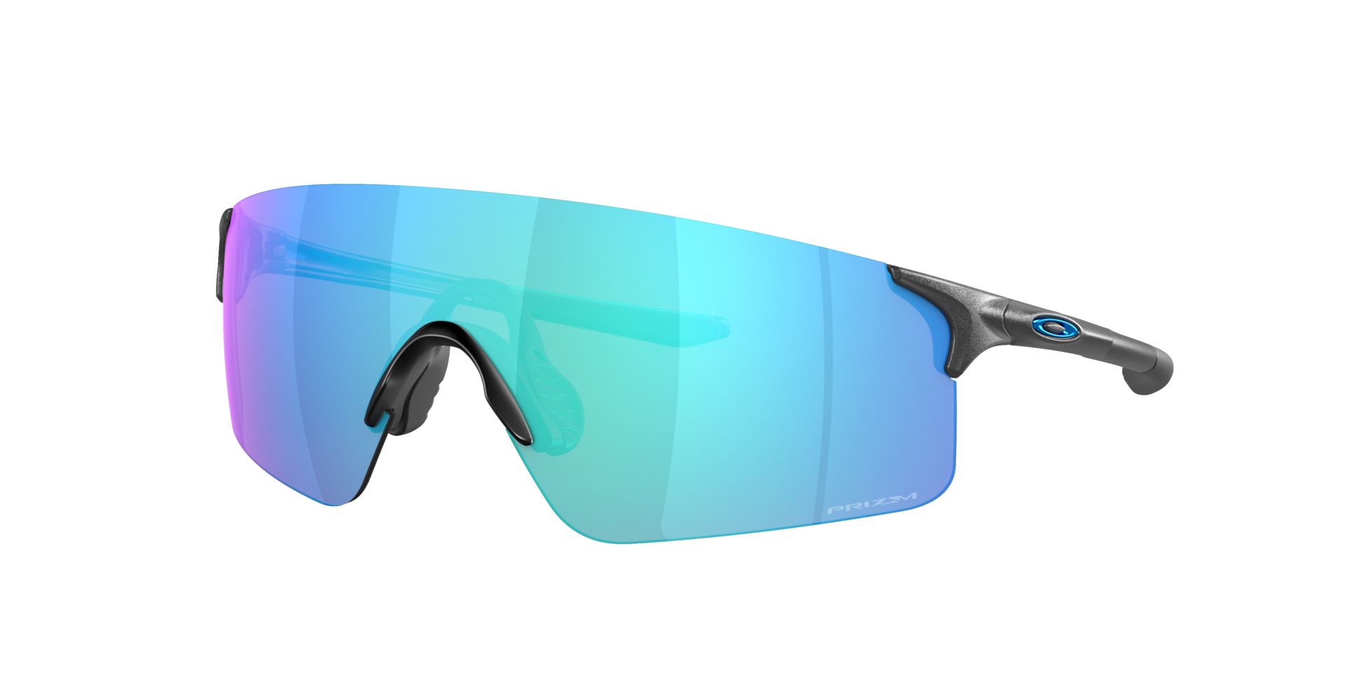 Oakley Unisex Sunglass EVZero™ Blades - Rahmenfarbe: Stahl, Linsenfarbe: Prizm Sapphire