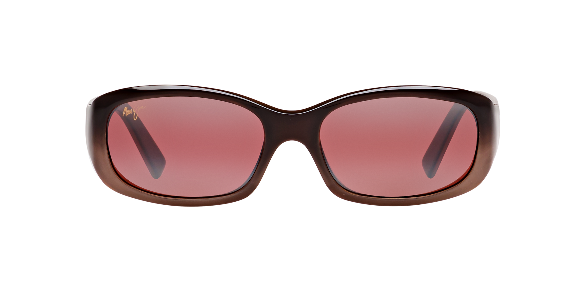 Maui Jim 219 Punchbowl S (54 - 19) with Pink lenses and Brown