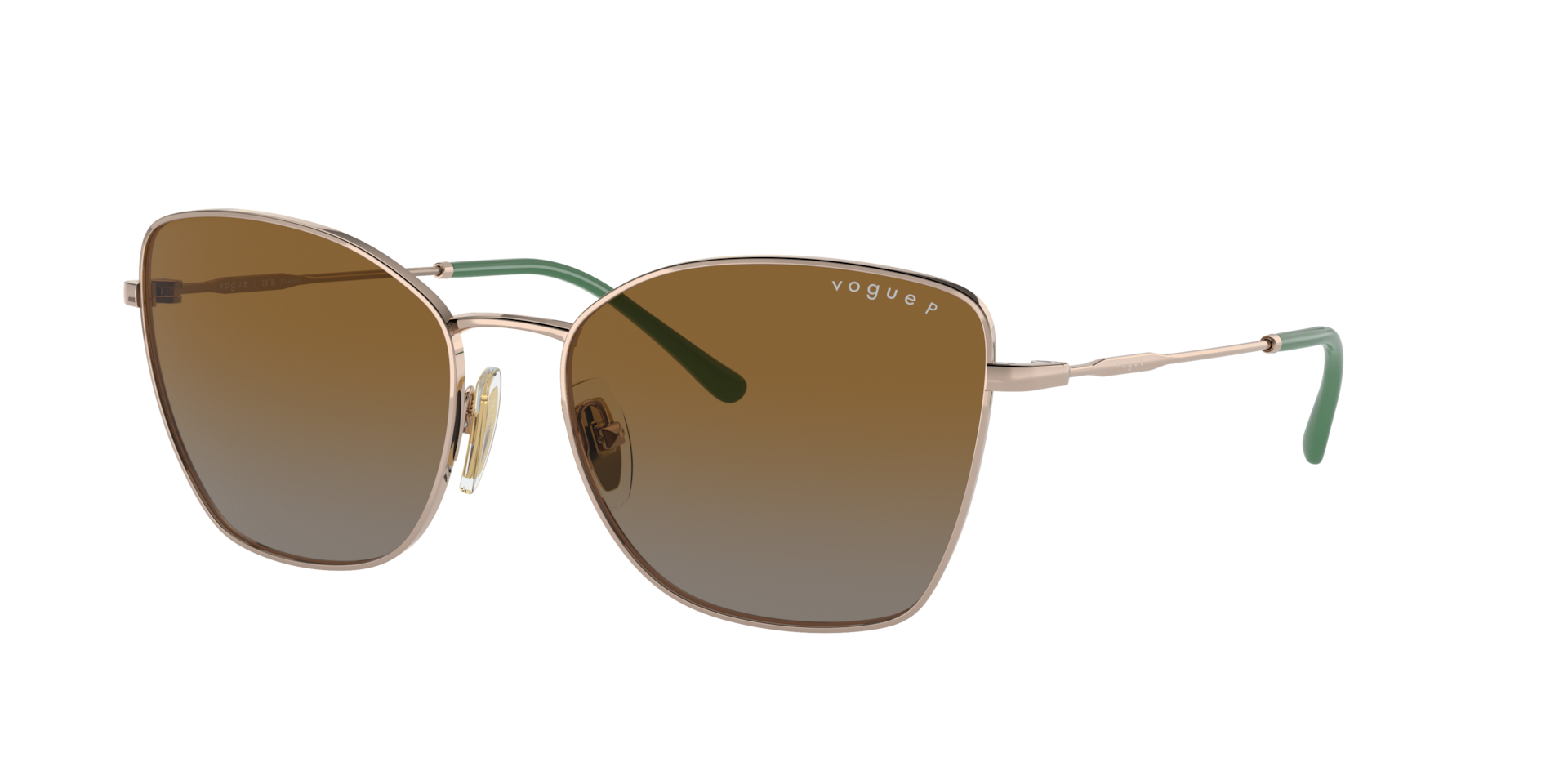 Vogue Eyewear Woman Sunglass VO4279S -  Frame color: Light Brown, Lens color: Polarized Gradient Brown