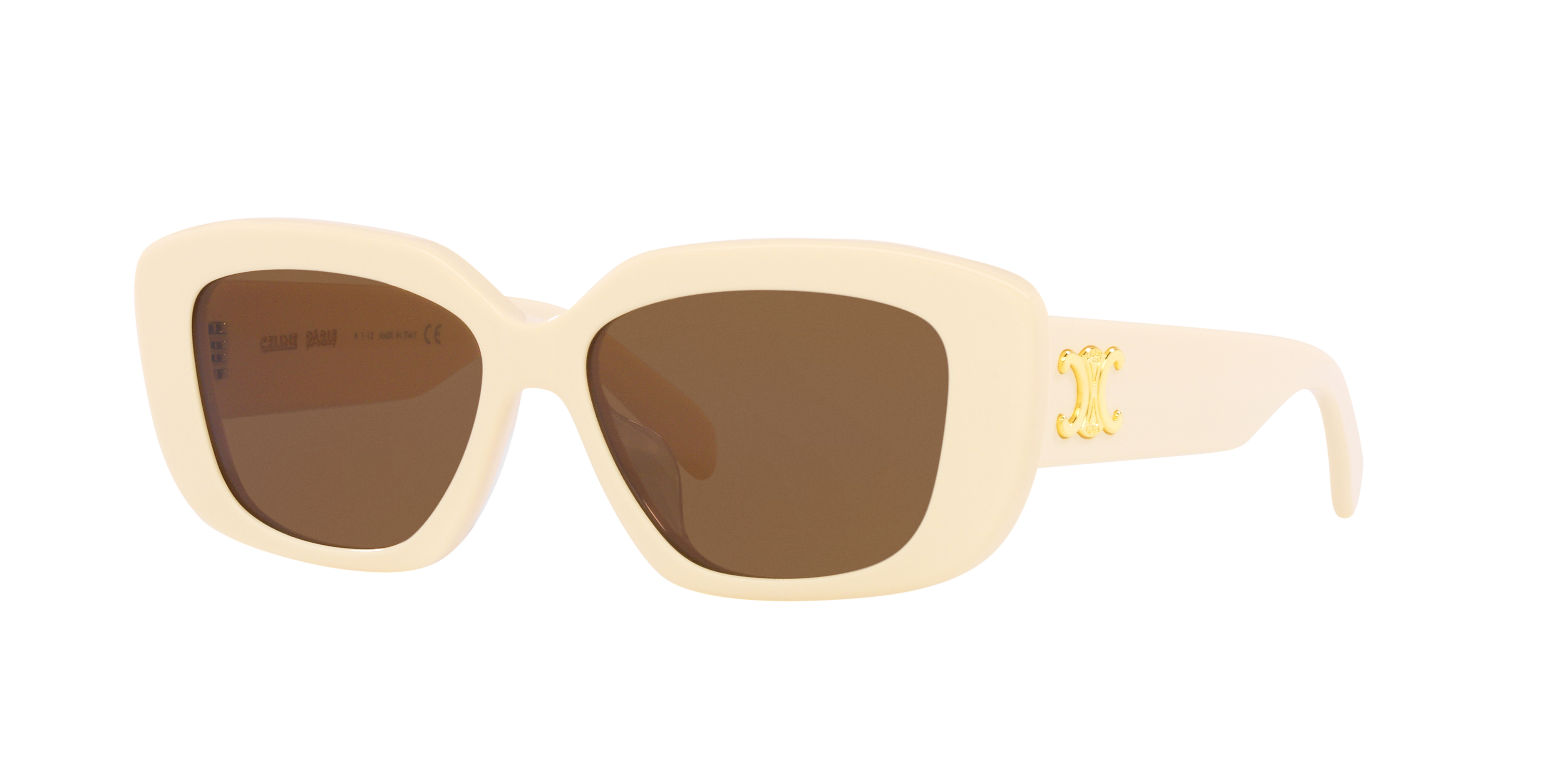 Celine CL40216U S (55 - 15) with Brown lenses and Beige frame