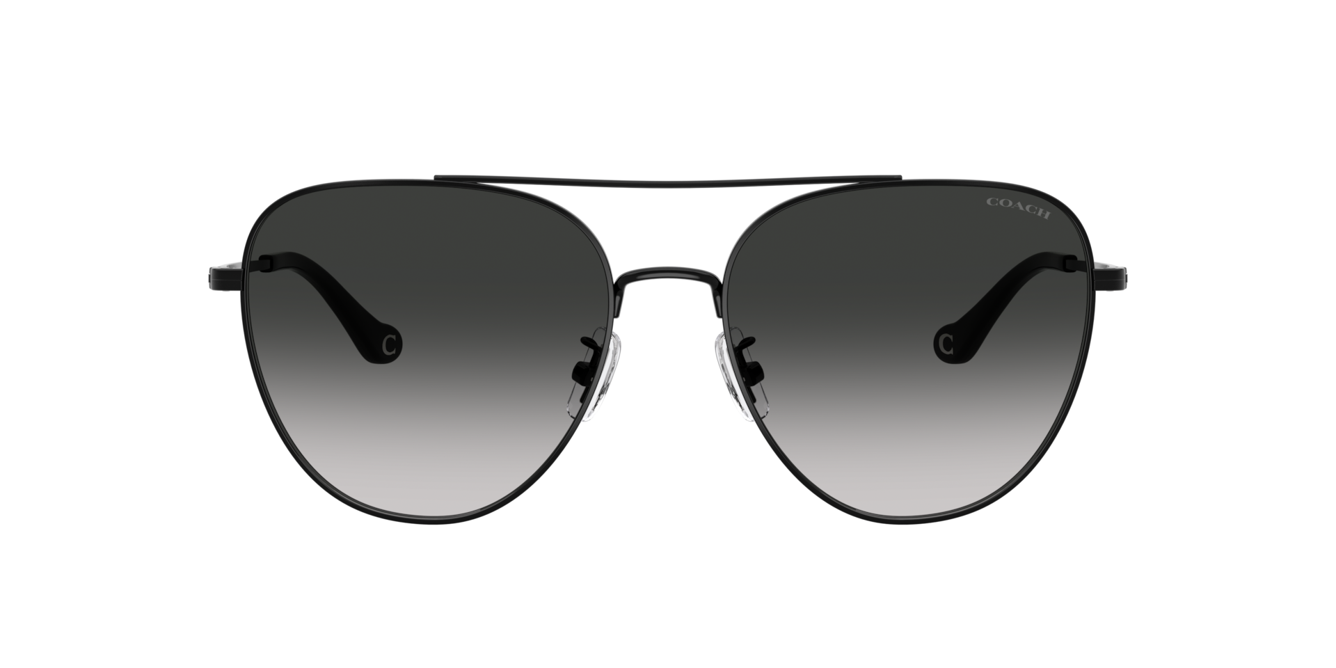 Coach CBZ89 XL (56 - 17) with Grey lenses and Black frame