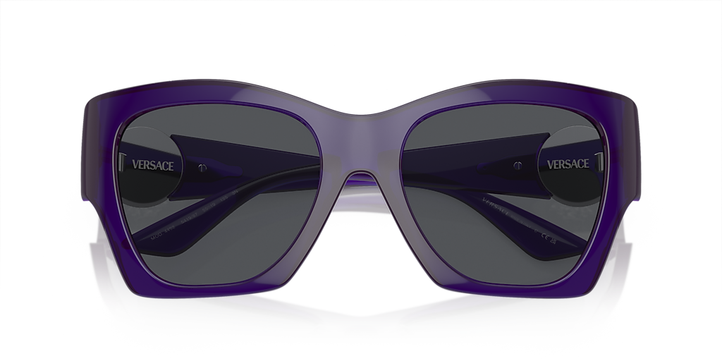 Versace VE4452 L (54 - 19) with Grey lenses and Violet frame
