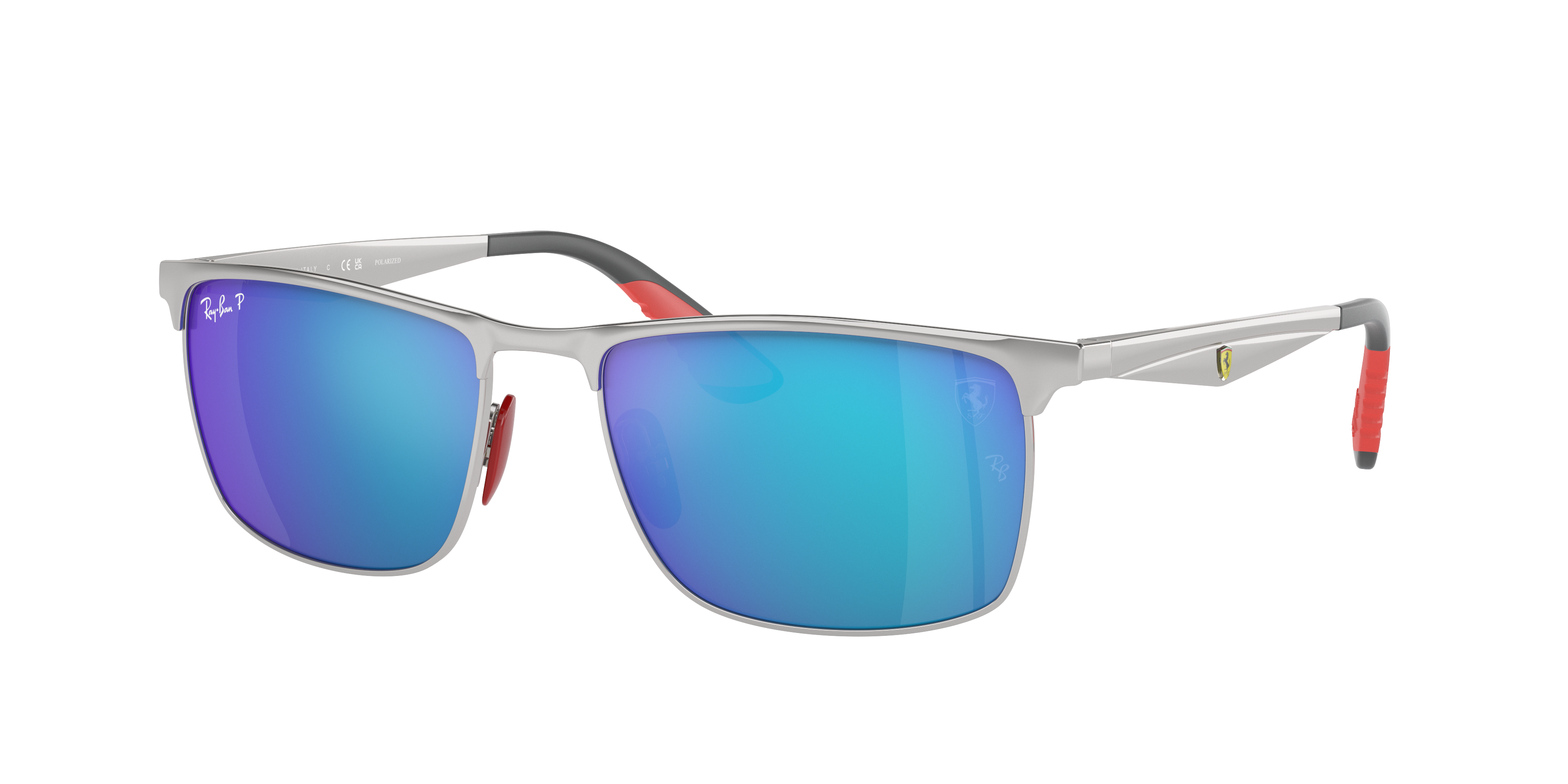 Ray-Ban RB3726M Scuderia Ferrari Collection Polarized+ Lenses XL
