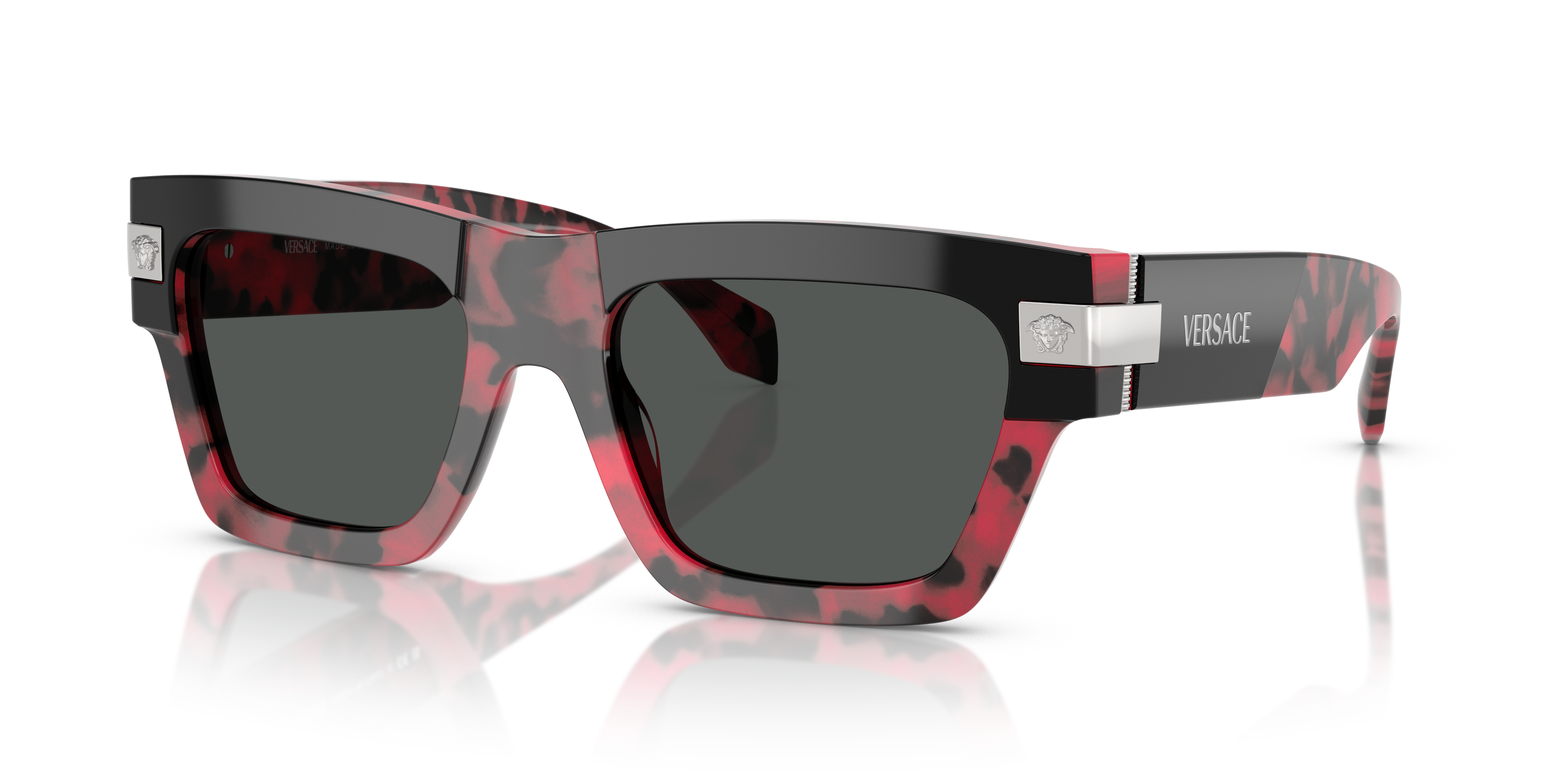 Versace VE4464 XXL (52 - 20) with Grey lenses and Black frame