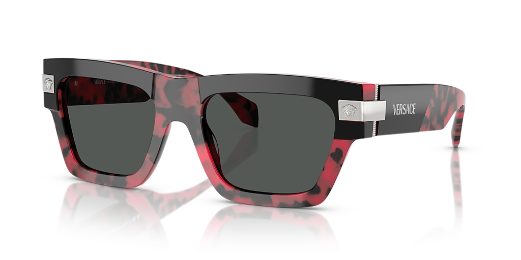 Versace VE4464 XXL (52 - 20) with Grey lenses and Black frame