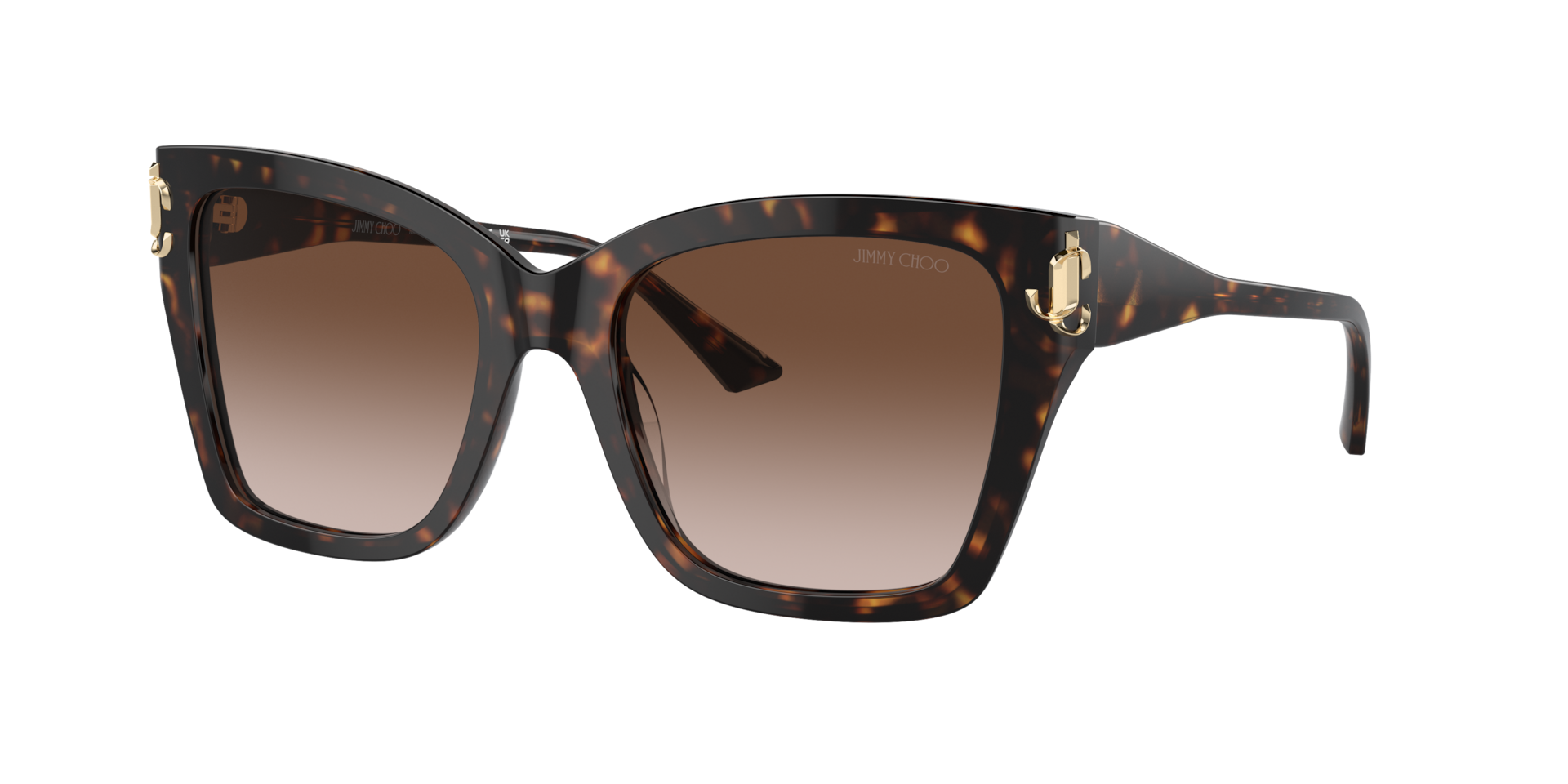 Jimmy Choo Woman Sunglass JC5012 -  Frame color: Havana, Lens color: Gradient Brown