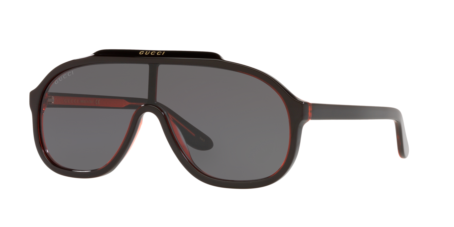 Gucci Homme Sunglass GG1038S - Couleur du Monture Noir Couleur de Lentille Gris 195 €