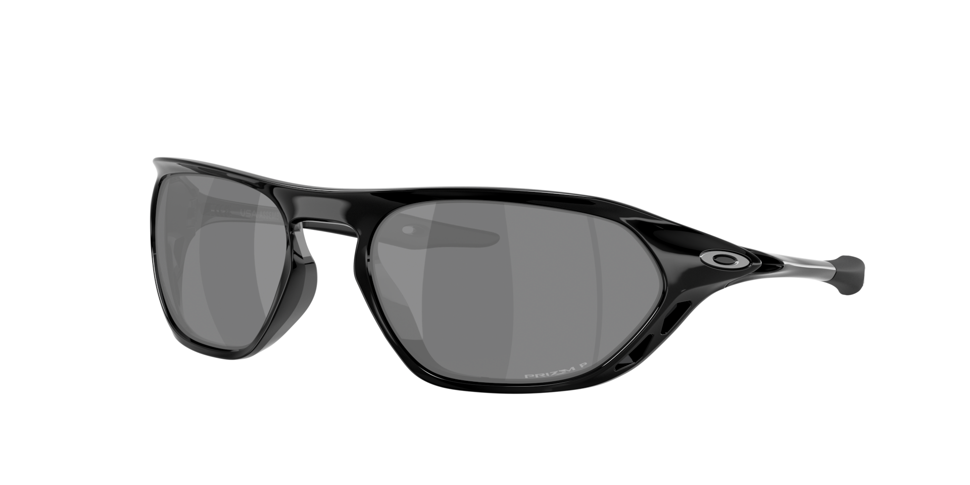 Oakley Unisex Sunglass Cage Jacket® - Couleur du Monture: Noir poli, Couleur de Lentille: Prizm Polarized Noir