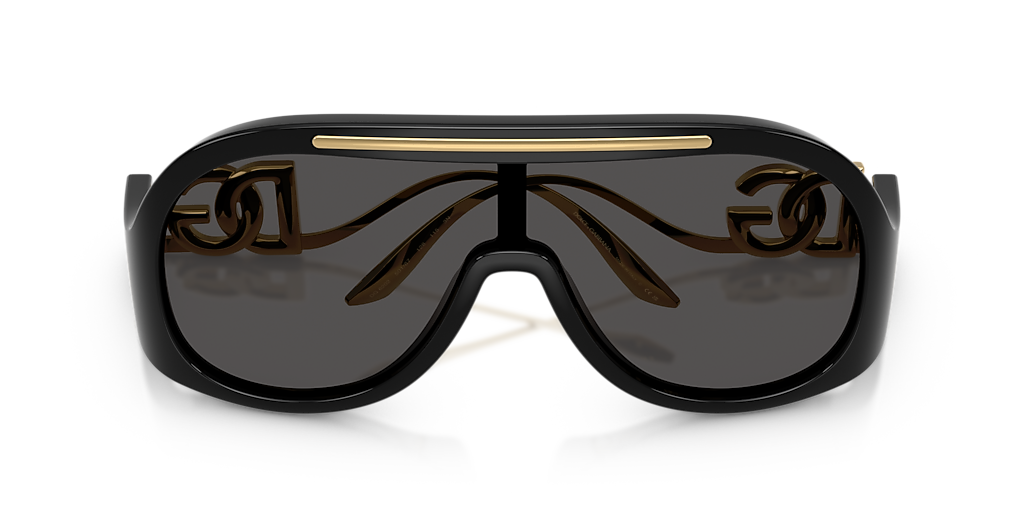 Dolce&Gabbana DG6202 XXL (0 - 128) with Grey lenses and Black