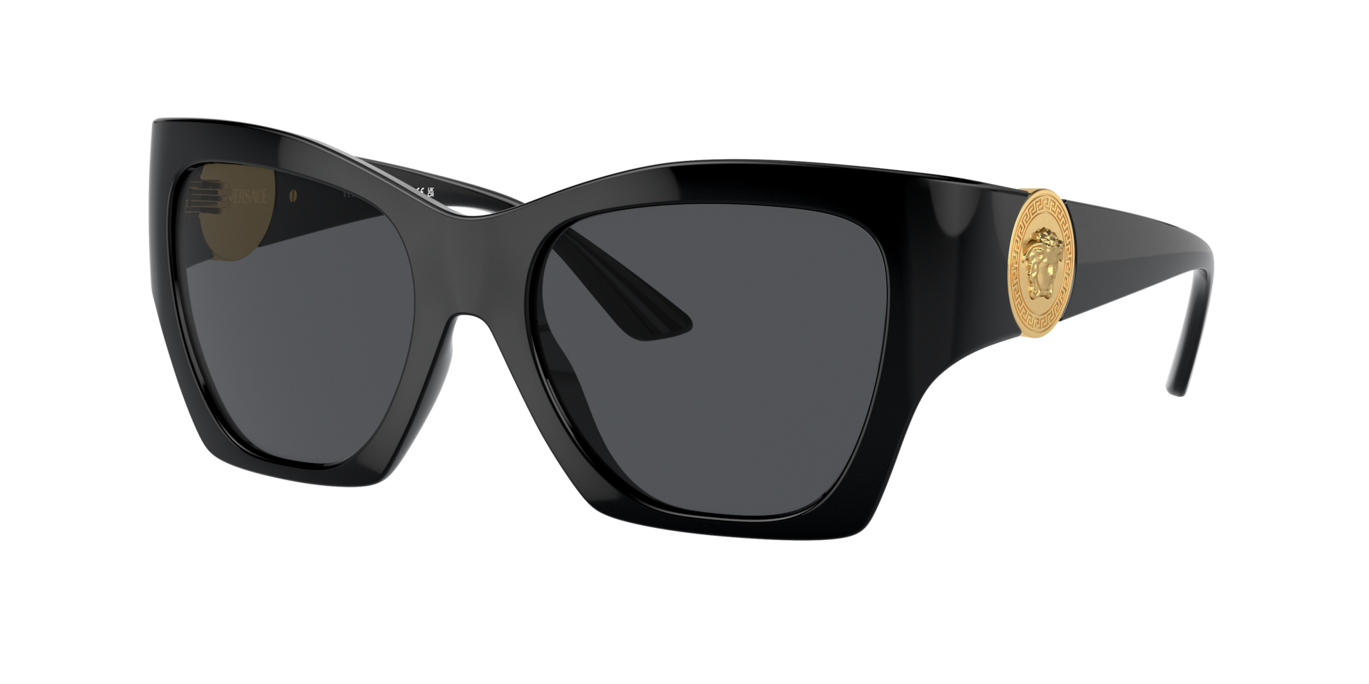 Versace VE4452 L (54 - 19) with Grey lenses and Black frame