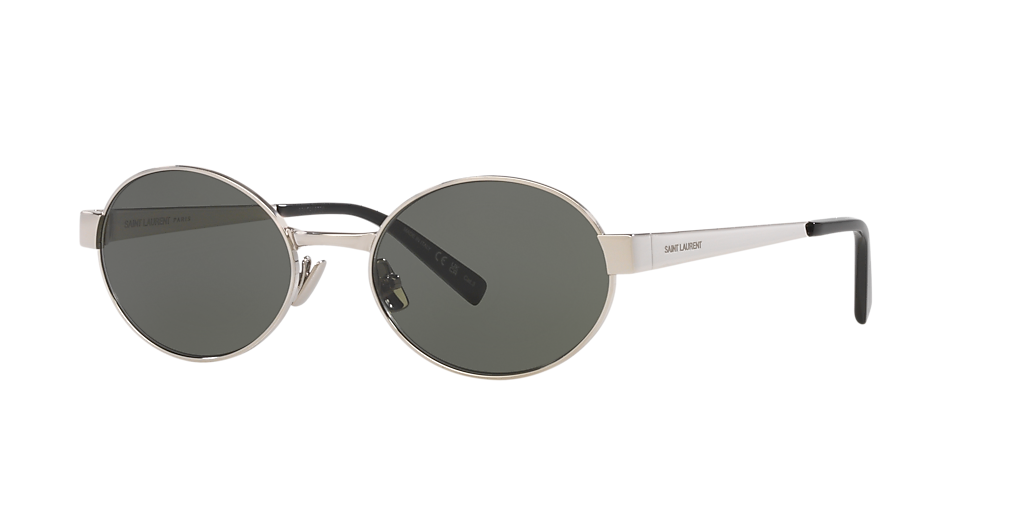 Saint Laurent SL 692 M (55 - 19) with Grey lenses and Silver frame