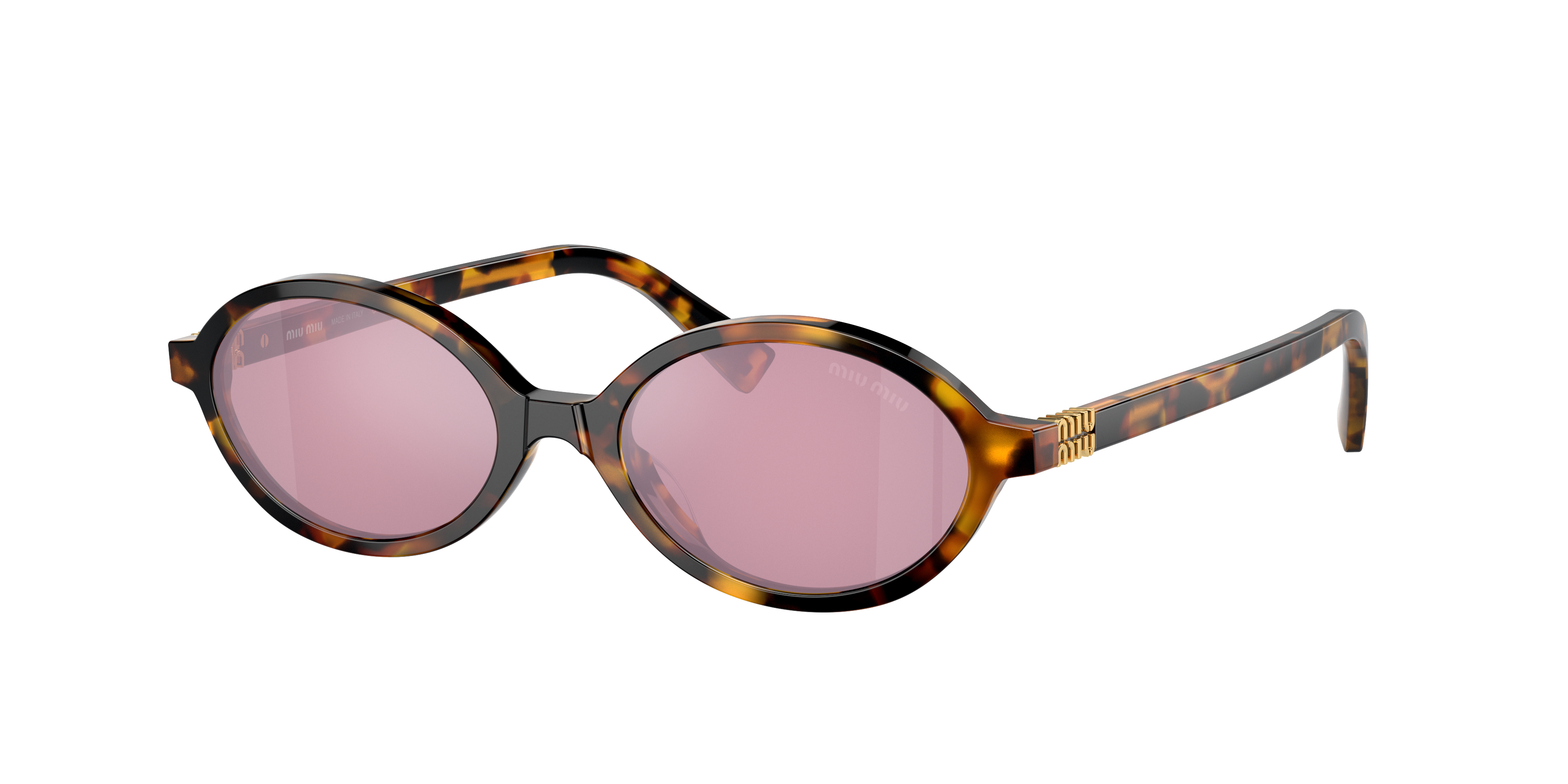 Miu Miu MU 04ZS S (50 - 18) with Red lenses and Tortoise frame