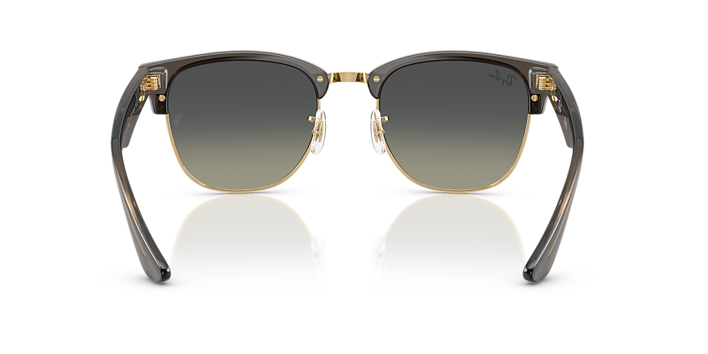 Ray-Ban Clubmaster Reverse S (51 - 21) with Grey lenses and Grey