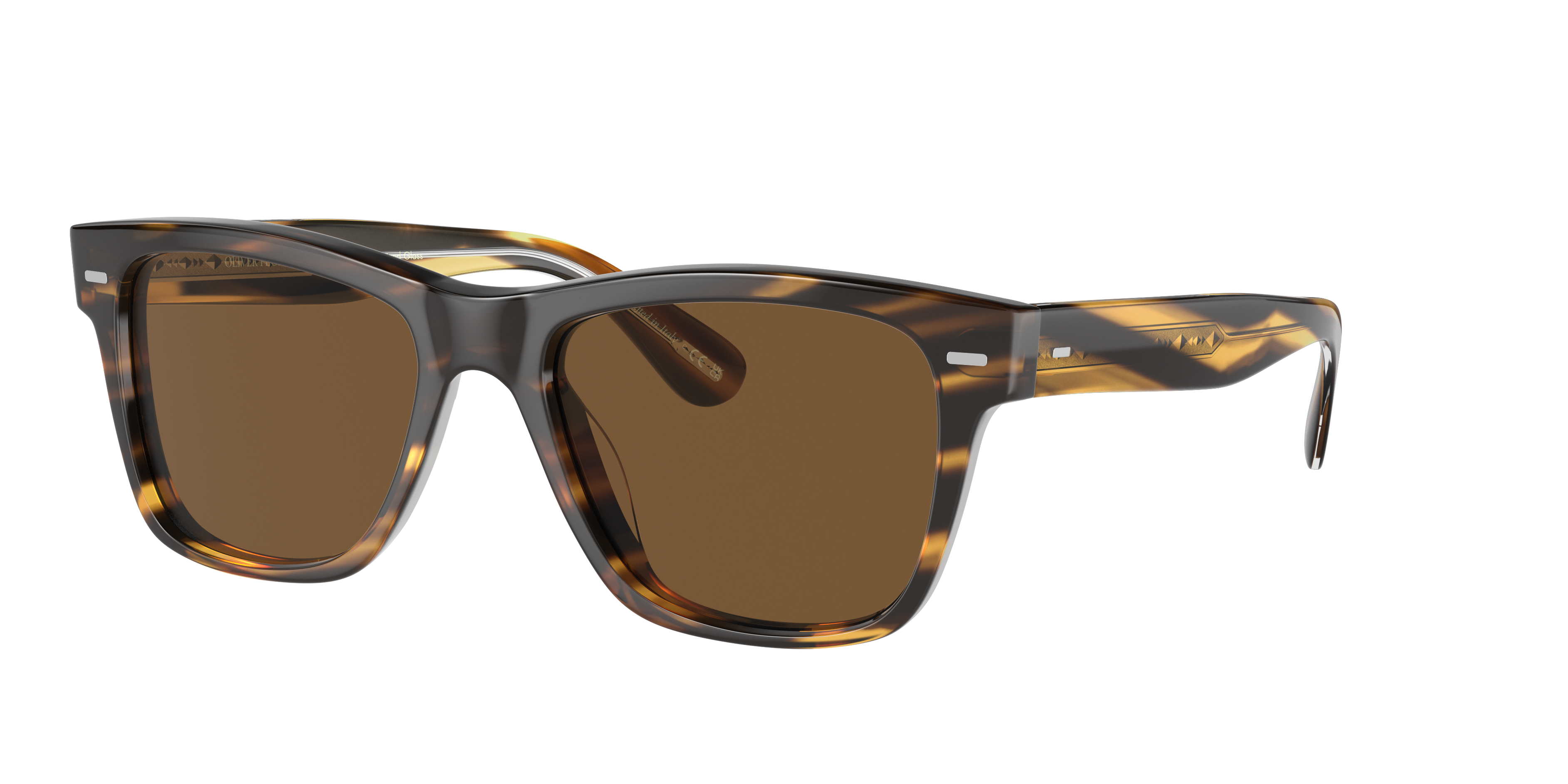 Oliver Peoples Man Sunglass OV5393SU Oliver Sun -  Frame color: Cocobolo, Lens color: TRUE Polar Brown